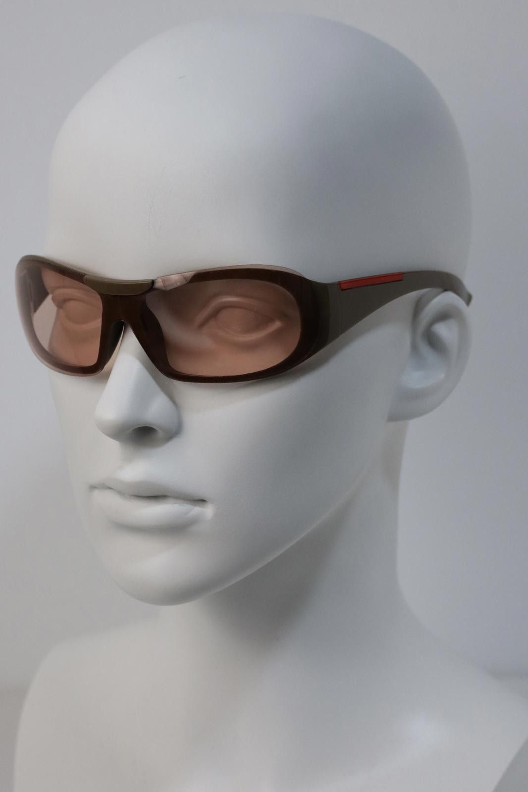 Other Y2k Avant Garde Futuristic Brown Sunglasses Unisex OS Size ONE SIZE - 3 Thumbnail