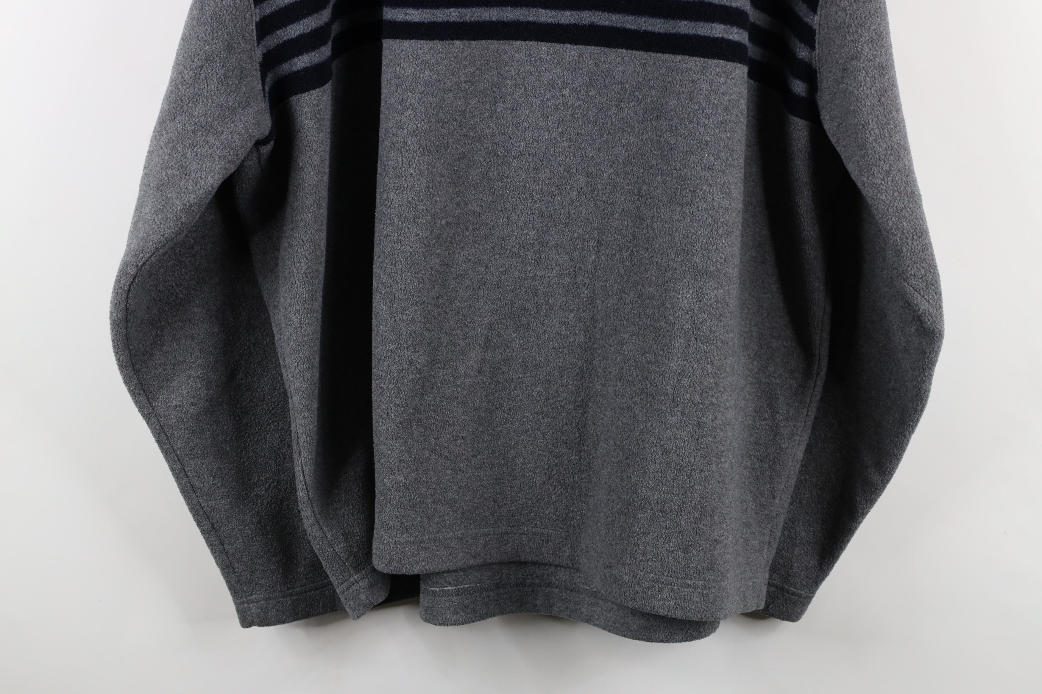 Gap Vintage 90s Gap Half Zip Fleece Pullover Sweater Gray Size US XL / EU 56 / 4 - 9 Thumbnail