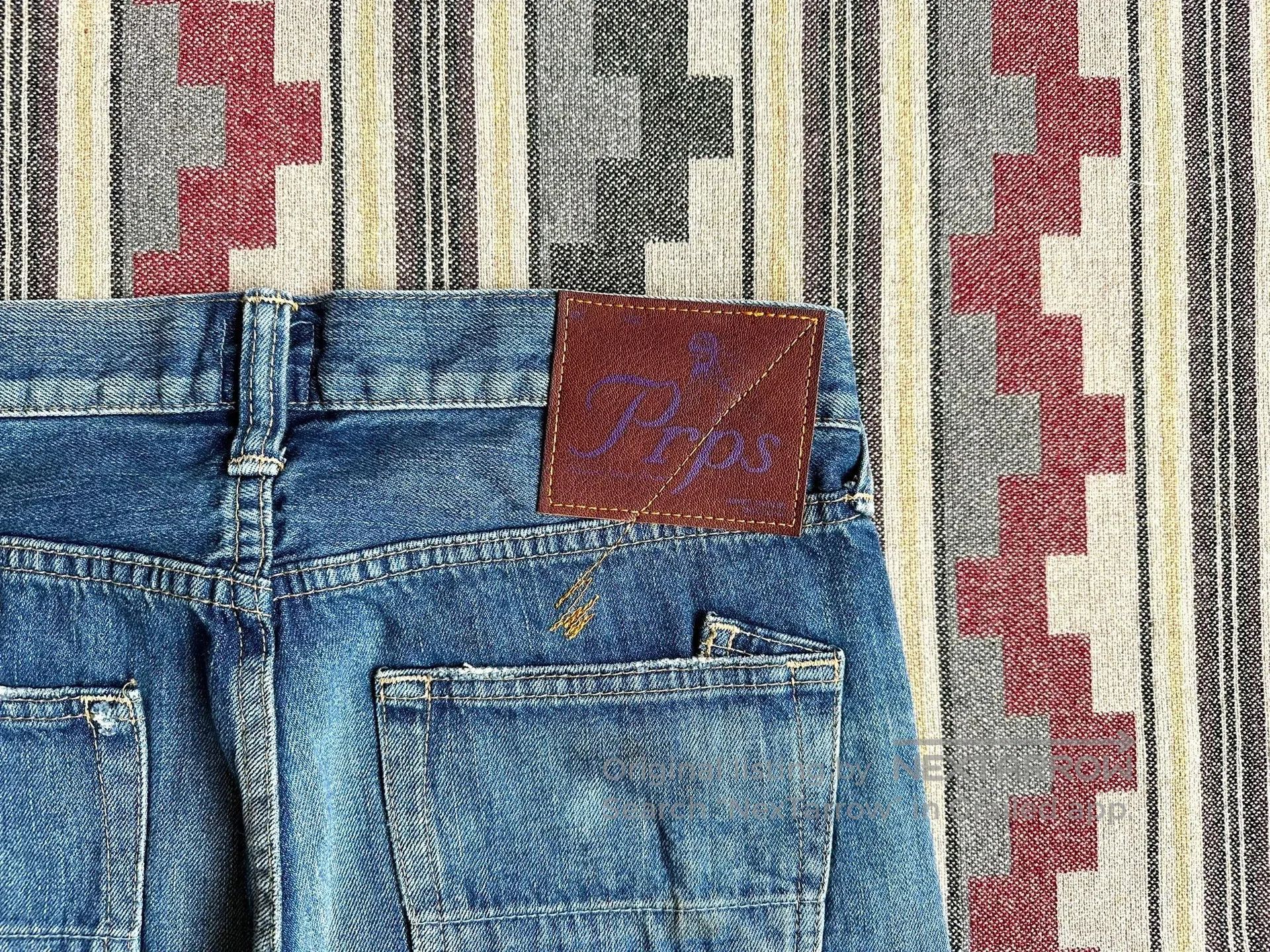 Prps Prps Heavy Washed Distressed Acid Jeans. Size US 30 / EU 46 - 6 Thumbnail