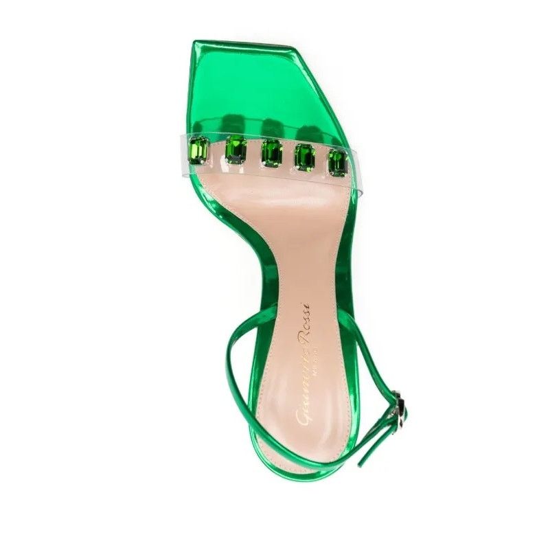 Gianvito Rossi Gianvito Rossi Ribbon Candy 105mm Sandals sz. 36.5 EU Size US 6.5 / IT 36.5 - 3 Thumbnail
