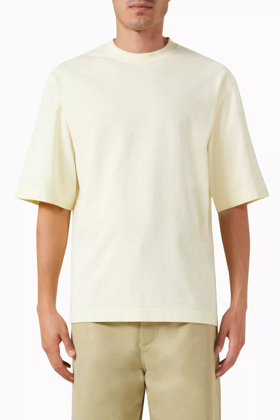 Burberry o1y0426 Crewneck T-Shirt in Beige Size US XS / EU 42 / 0 - 1 Thumbnail