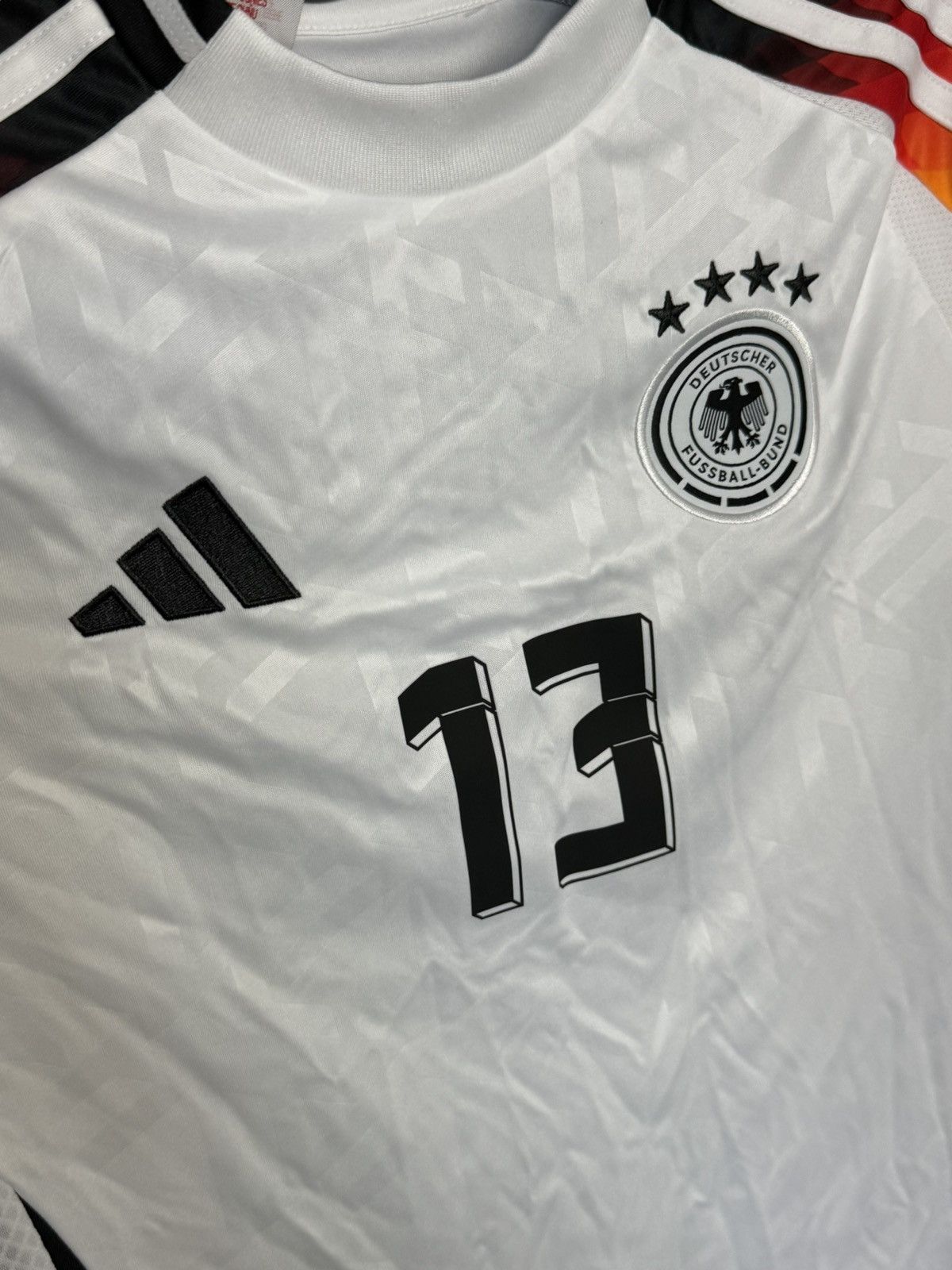 Adidas KIDS New Germany 2024 Home Muller Football Jersey Y-Shirt Size US XS / EU 42 / 0 - 4 Thumbnail