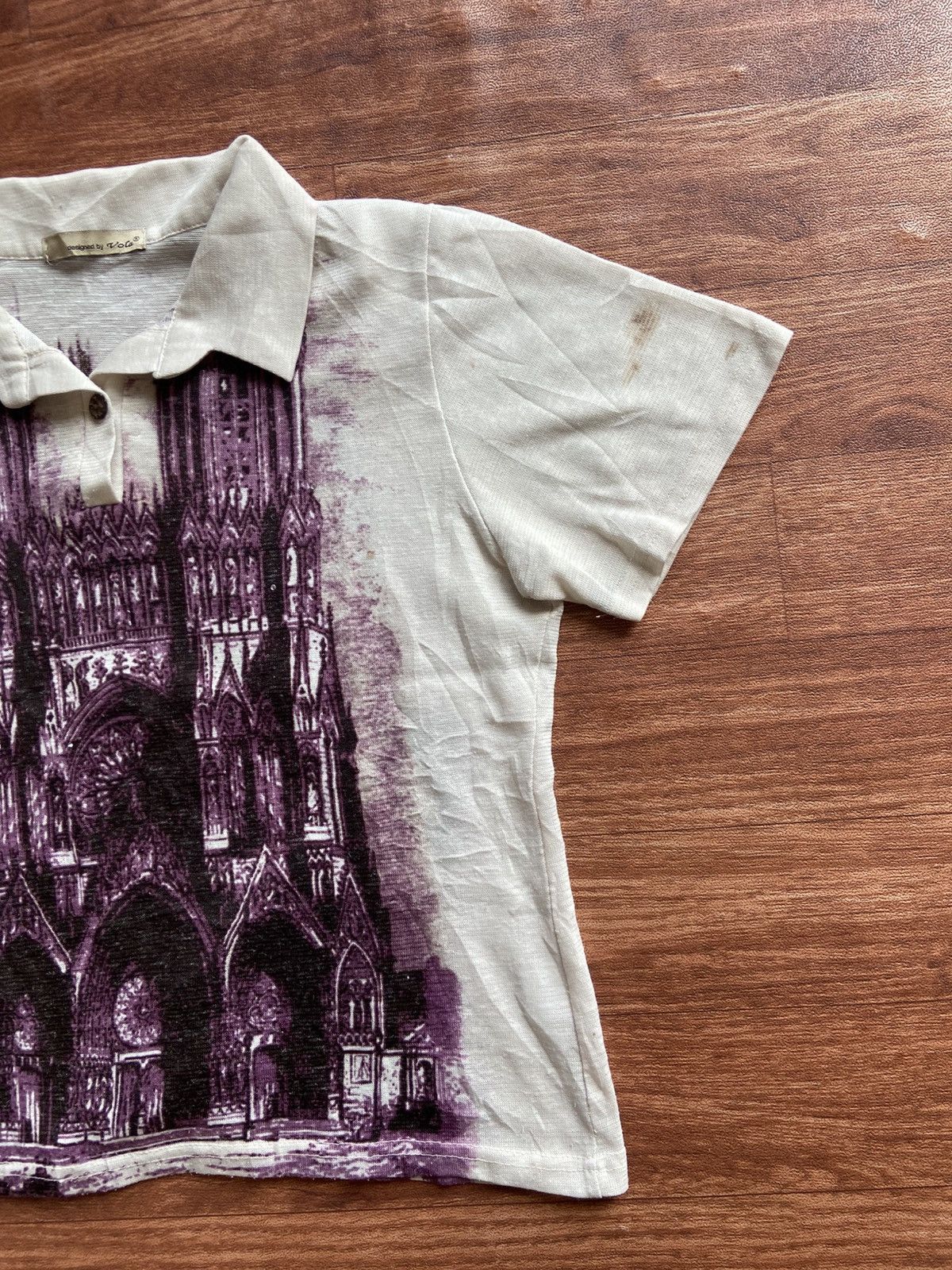 If Six Was Nine Vola Y2K Gore StylePoloshirt Size US S / EU 44-46 / 1 - 5 Thumbnail