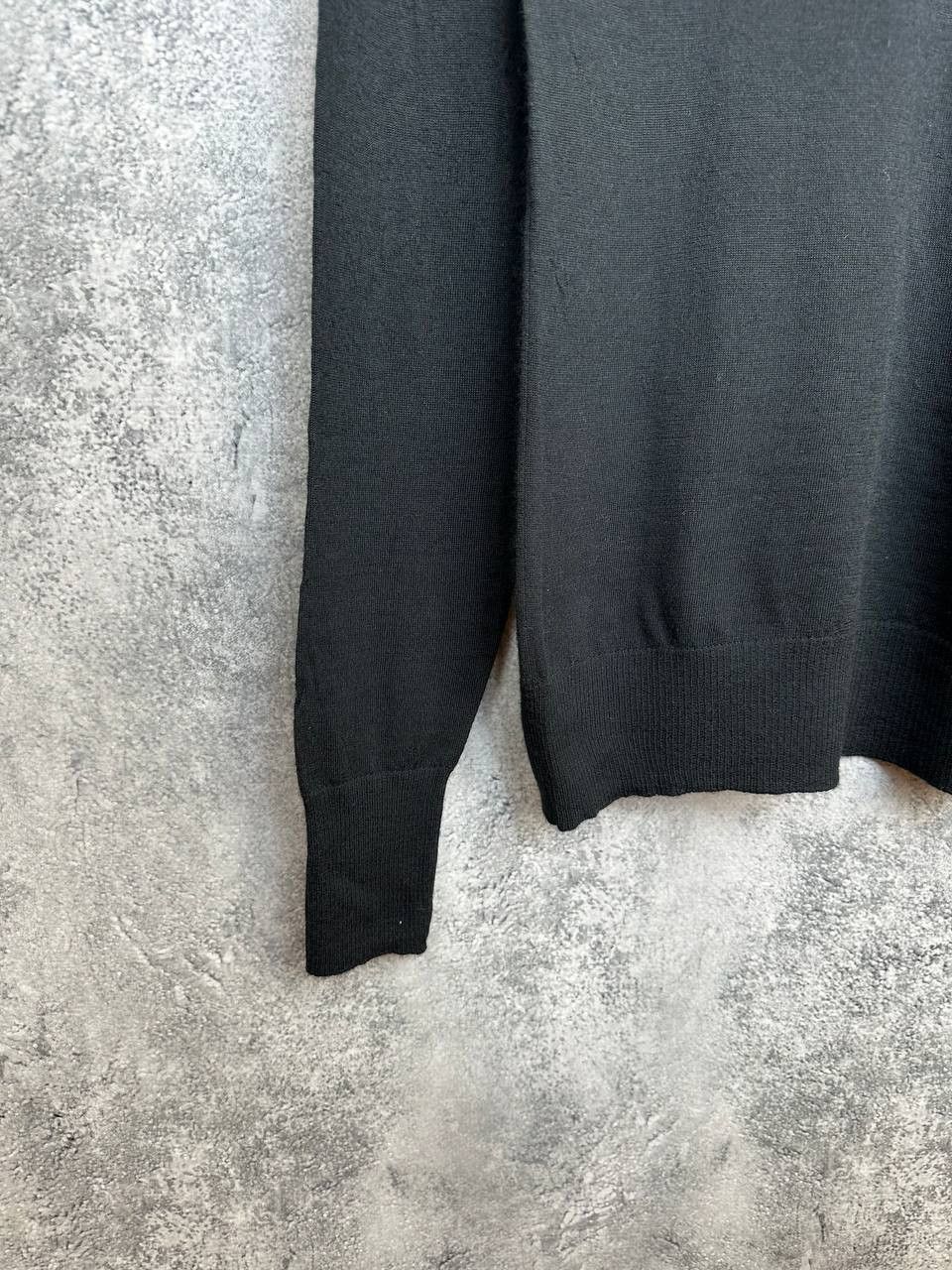 Replay Replay Exclusive Knitwear 100% Lana Wool Sweater Black Crew Size M / US 6-8 / IT 42-44 - 6 Thumbnail