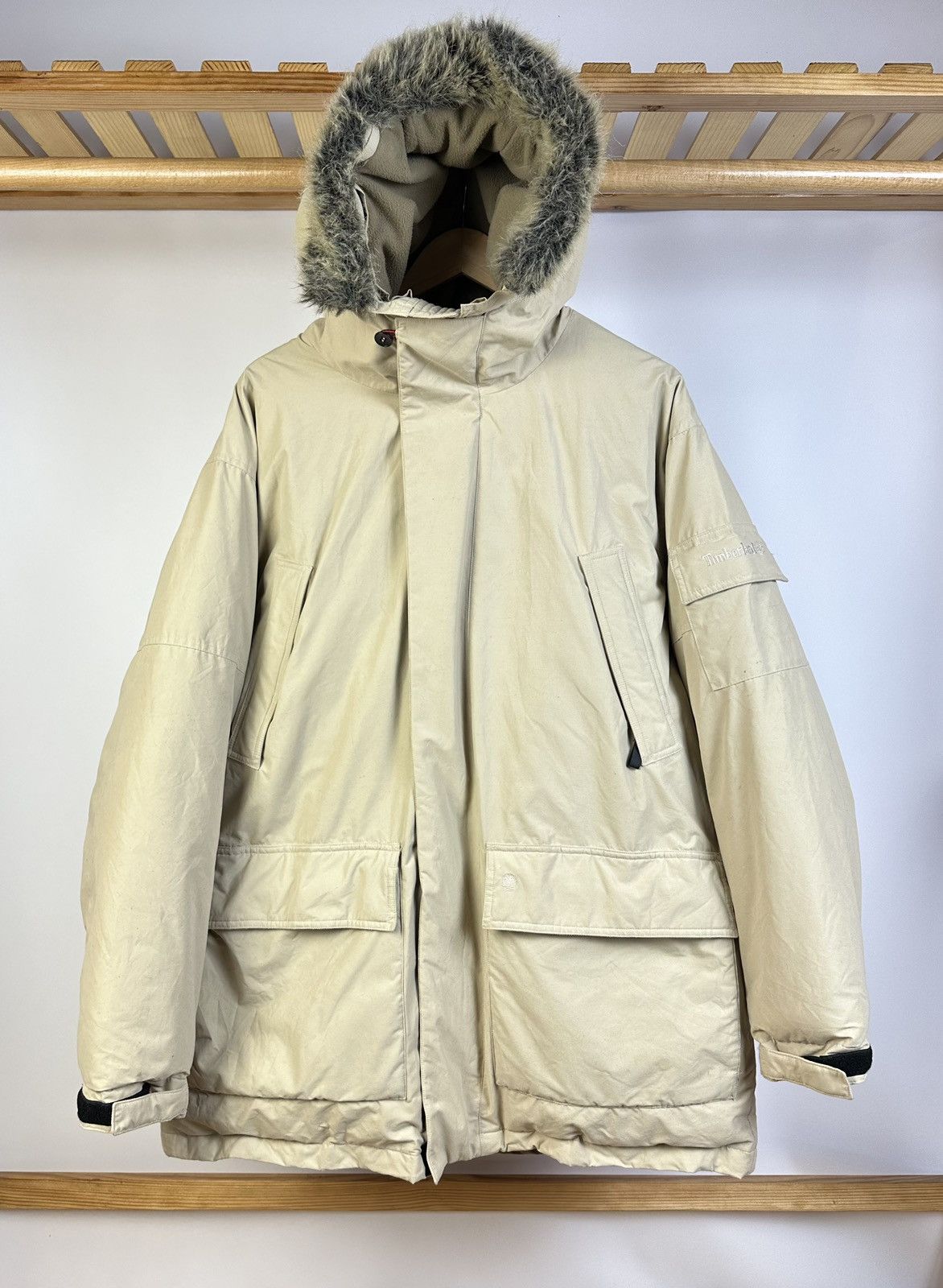 Timberland Vintage Timberland Winter Puffer Down Jacket Size L Size US L / EU 52-54 / 3 - 2 Thumbnail
