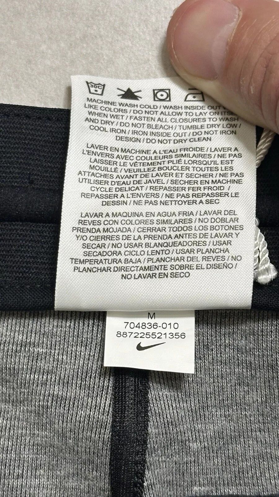 Nike ACG Nikelab ACG Black Tech Fleece Pants acronym Size US 27 - 6 Thumbnail