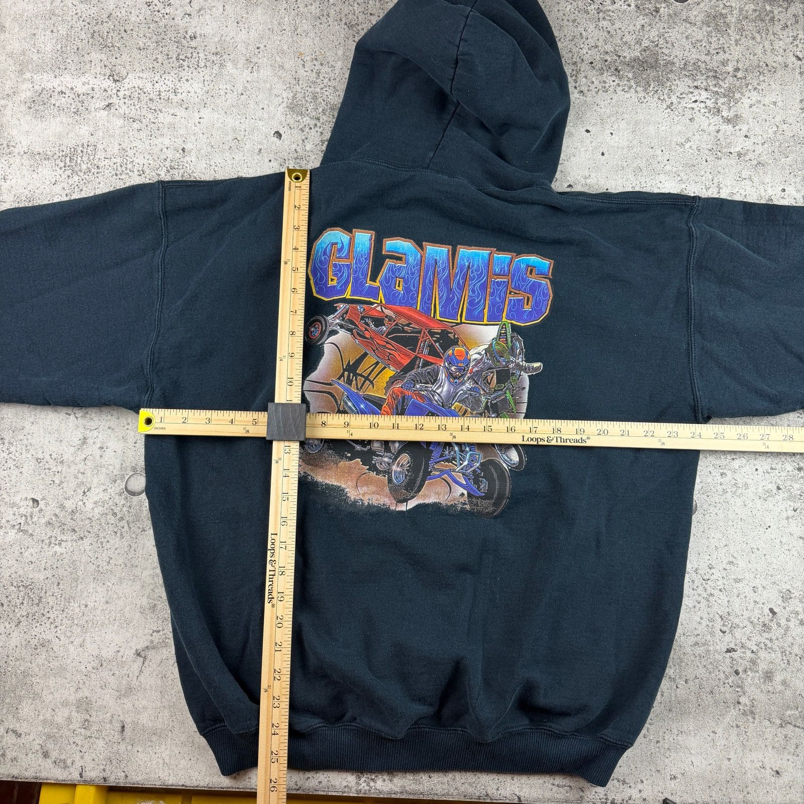 Gildan Vintage Glamis Off Road Sand Dune Hoodie Size XL Size US XL / EU 56 / 4 - 6 Thumbnail