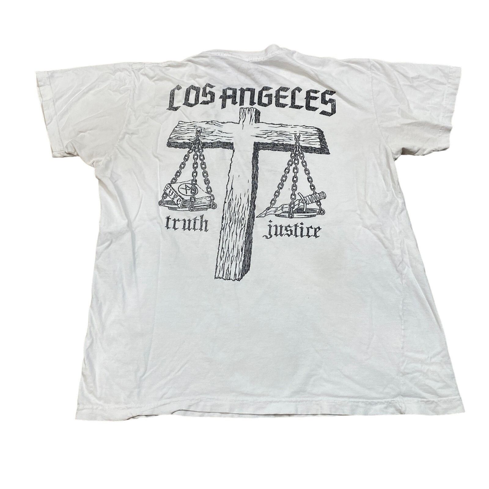 Local Authority Local Authority Los Angeles FUFC Truth Justice Scale Shirt L Size US L / EU 52-54 / 3 - 1 Thumbnail