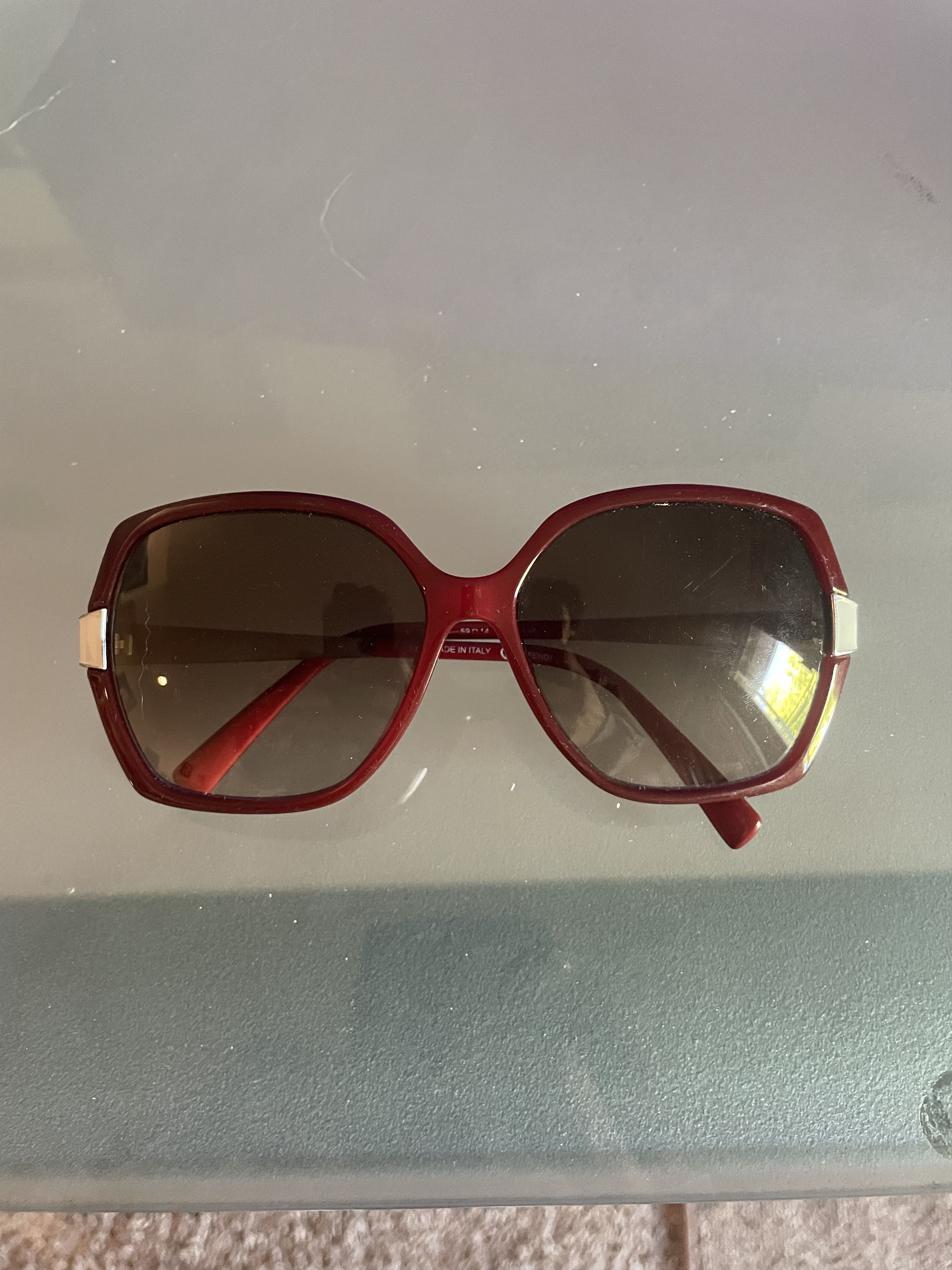 Fendi Oversized fendi sunglasses Size ONE SIZE - 7 Thumbnail