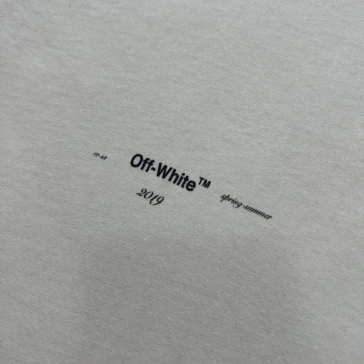 Off-White Off-White Oil Painting Diagonal Arrow Tee Size US XL / EU 56 / 4 - 3 Thumbnail