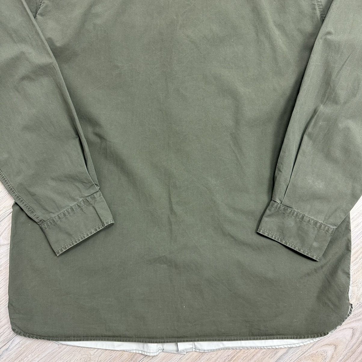 Polo Ralph Lauren Vintage Tommy Hilfiger Y2K Military Tactical Olive Shirt Size US M / EU 48-50 / 2 - 16 Thumbnail
