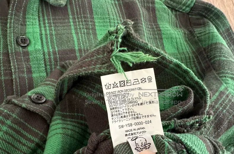 Saint Michael Saint Michael Plaid long-sleeved shirt Size US M / EU 48-50 / 2 - 5 Thumbnail