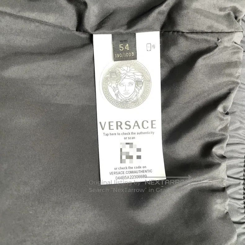Versace Versace The main line stand-up collar men's thin jacket ja Size US L / EU 52-54 / 3 - 8 Thumbnail