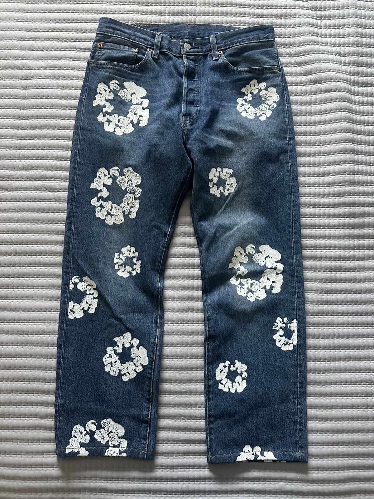 DENIM TEARS × Levi's Denim Tears x Levi Jeans size 34 Size US 34 / EU 50 - 1 Thumbnail