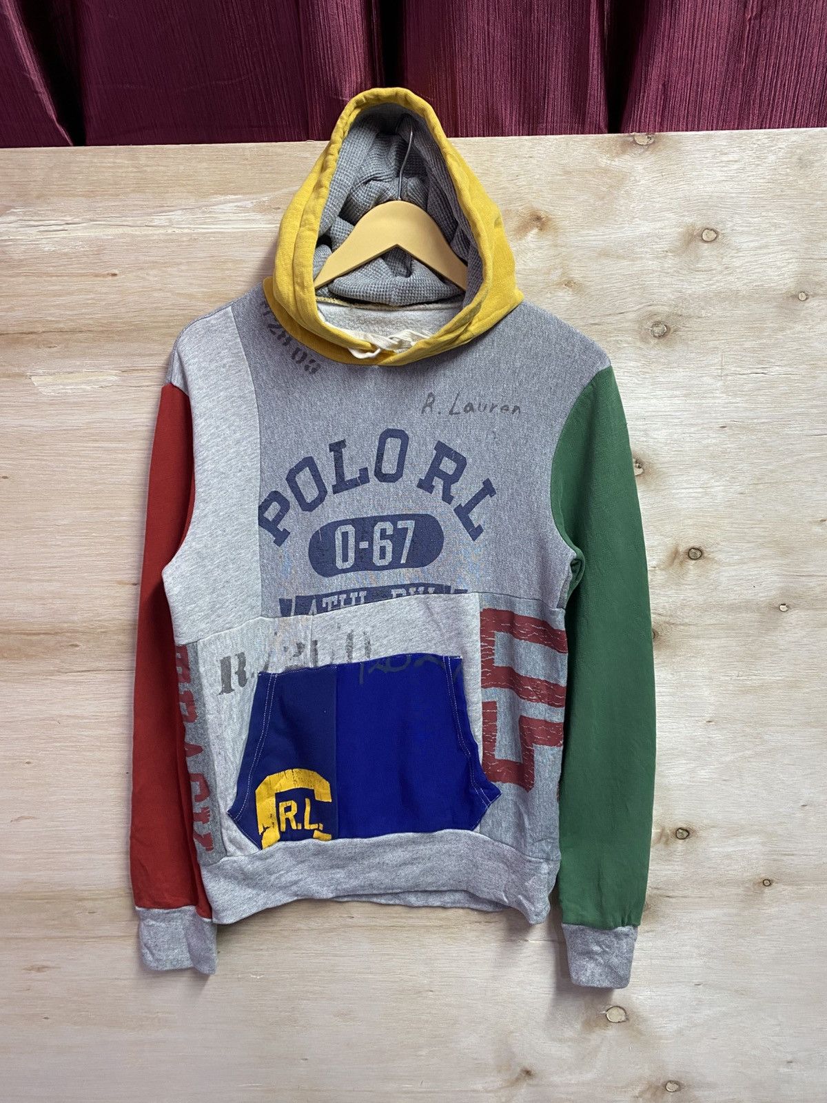 Polo Ralph Lauren Polo Ralph Lauren limited edition patchwork hoodie. Size US XS / EU 42 / 0 - 1 Thumbnail