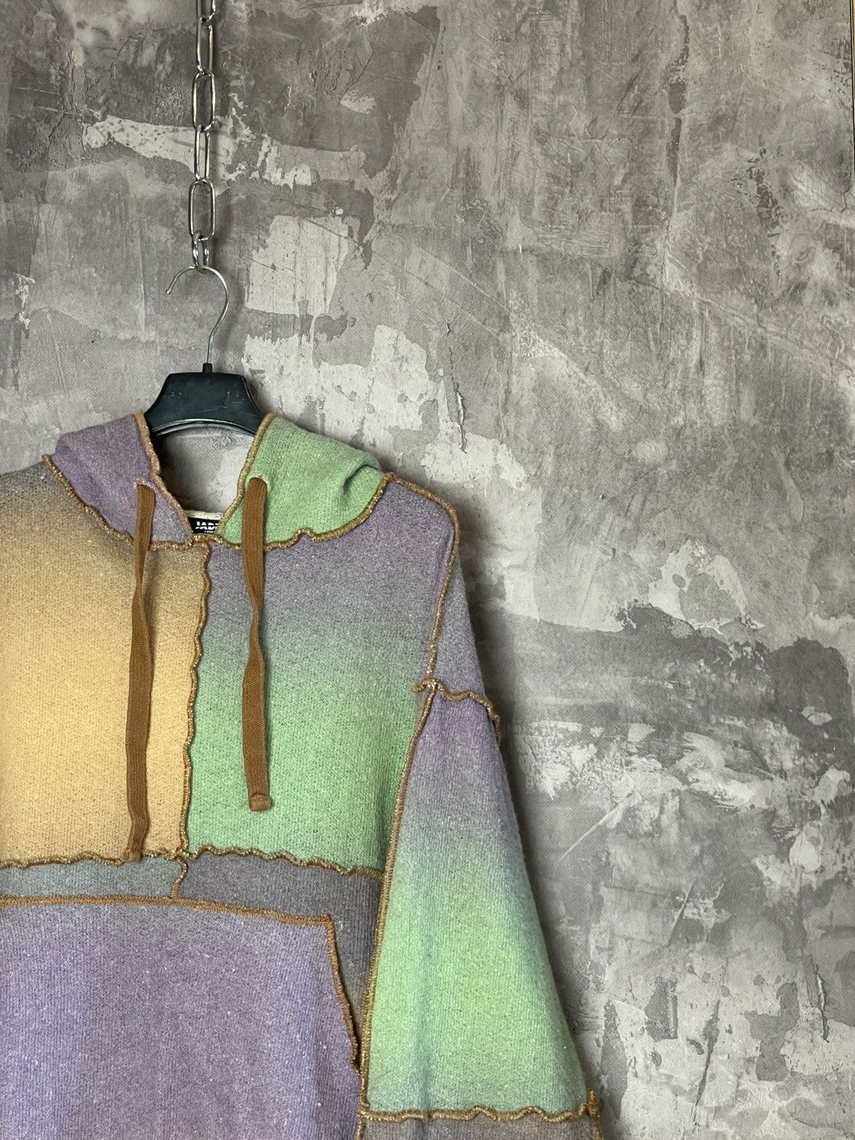Jaded London Jaded London Patchwork Colorful Hoodie Y2k Style Size XS / US 0-2 / IT 36-38 - 3 Thumbnail
