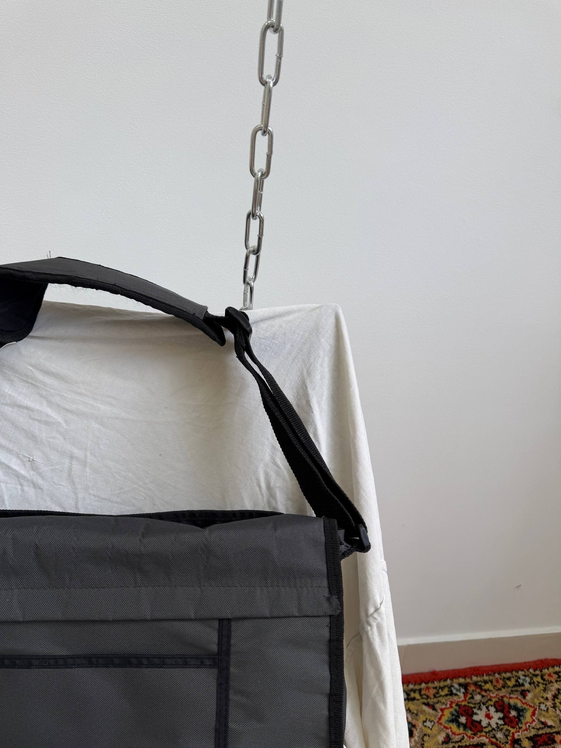 Vintage Avant-Garde If Six Was Nine Style Crossbody Messenger Bag Size ONE SIZE - 4 Thumbnail