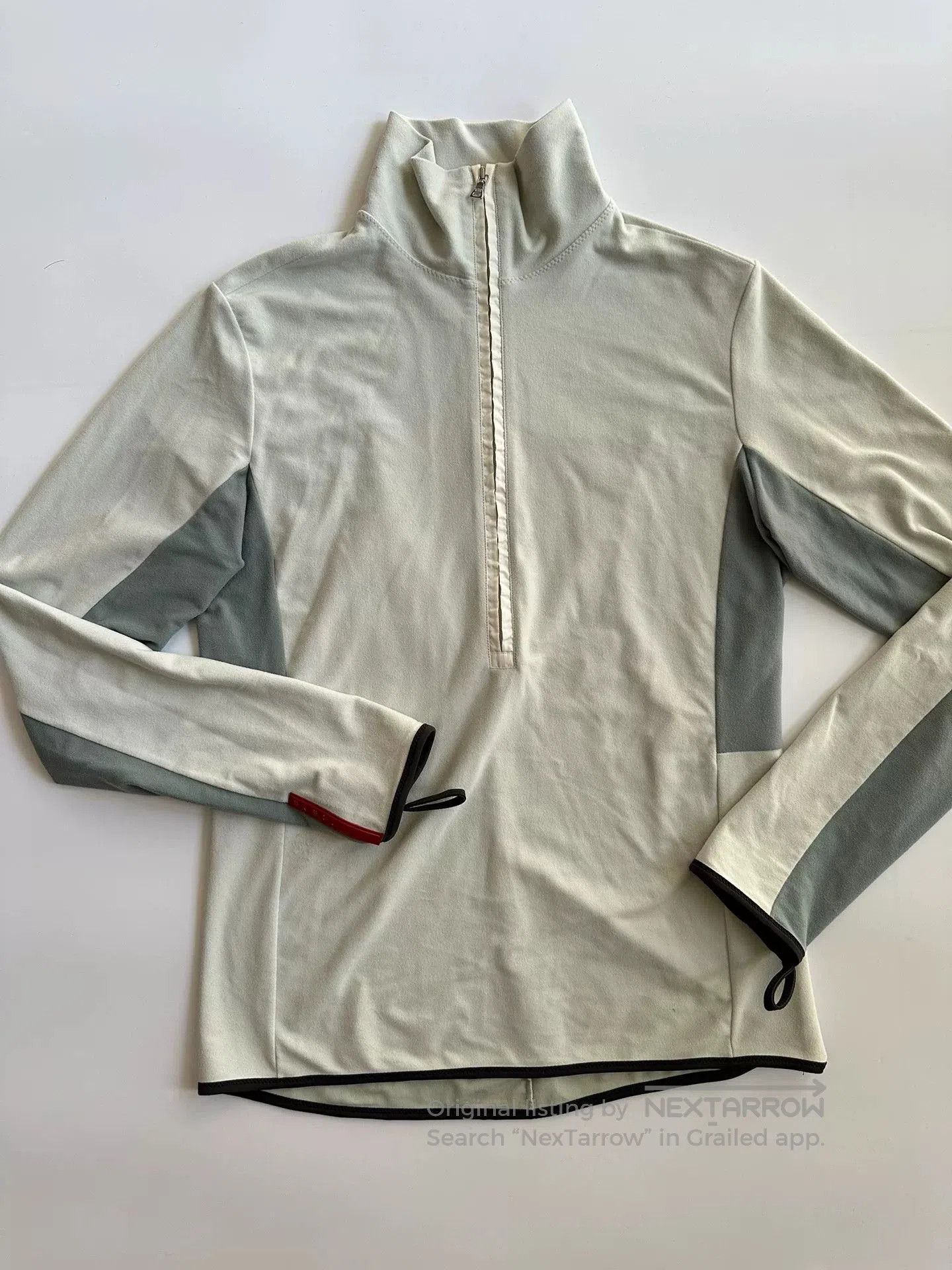 Prada PRADA Long Zip Polo Sweatshirt. Size US L / EU 52-54 / 3 - 3 Thumbnail