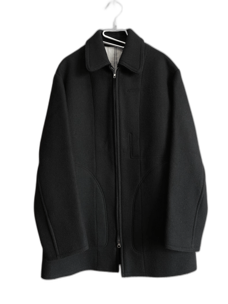 Yohji Yamamoto y's for men zip-up outerwear jacket Size US L / EU 52-54 / 3 - 1 Thumbnail