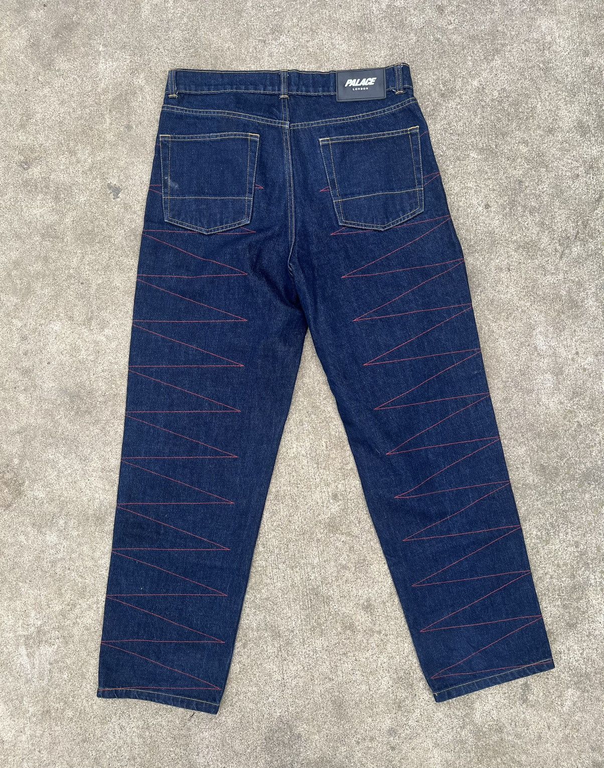 Baggy Zig Zag Palace Jeans