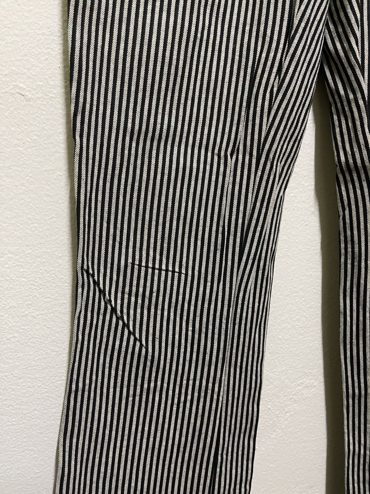 Vintage × agnes b. Agnes b Striped Jeans Size 24" / US 00 / IT 34 - 3 Thumbnail