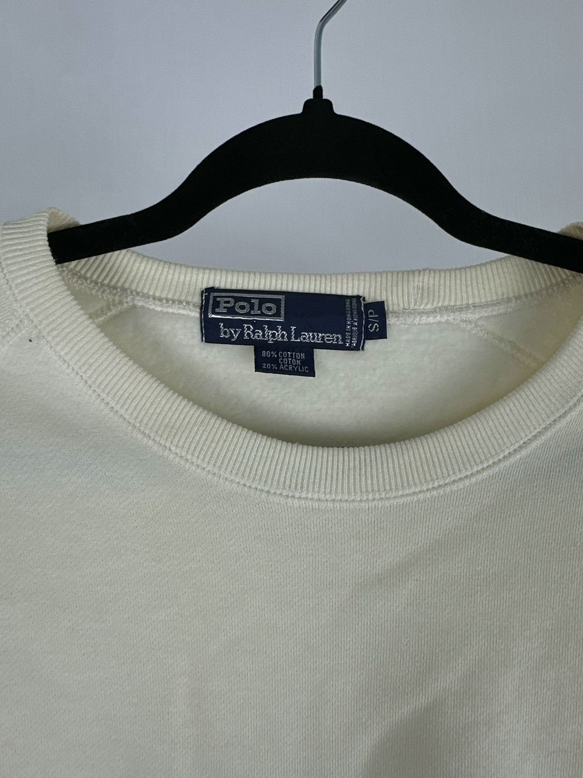 Polo Ralph Lauren Ralph Lauren Round Neck Sweatshirt with Shield Stripe 1990s Size US S / EU 44-46 / 1 - 8 Thumbnail