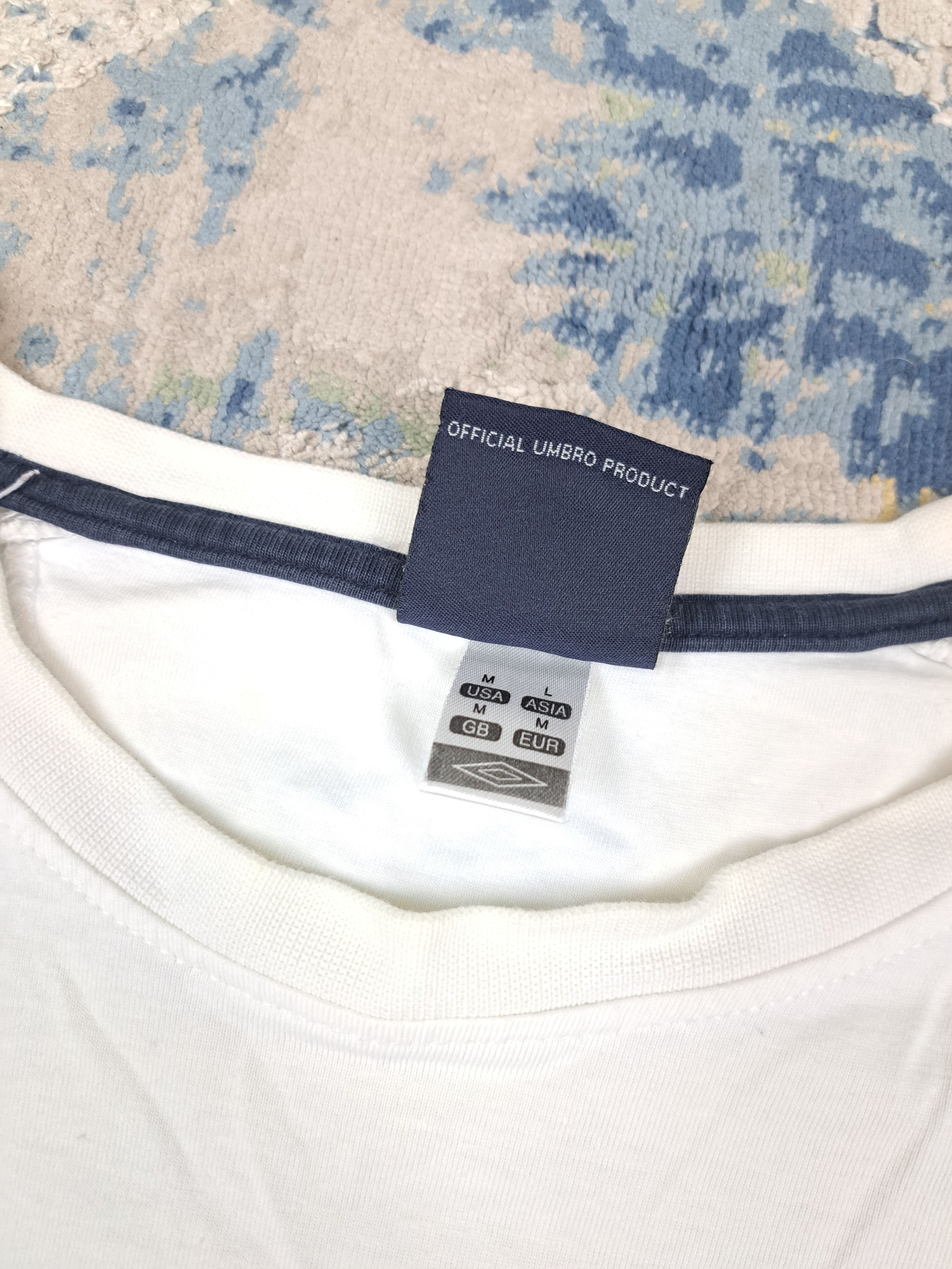 Umbro Vintage 00s Umbro Baby Blue Big Logo Tee Blokecore Size US M / EU 48-50 / 2 - 6 Thumbnail