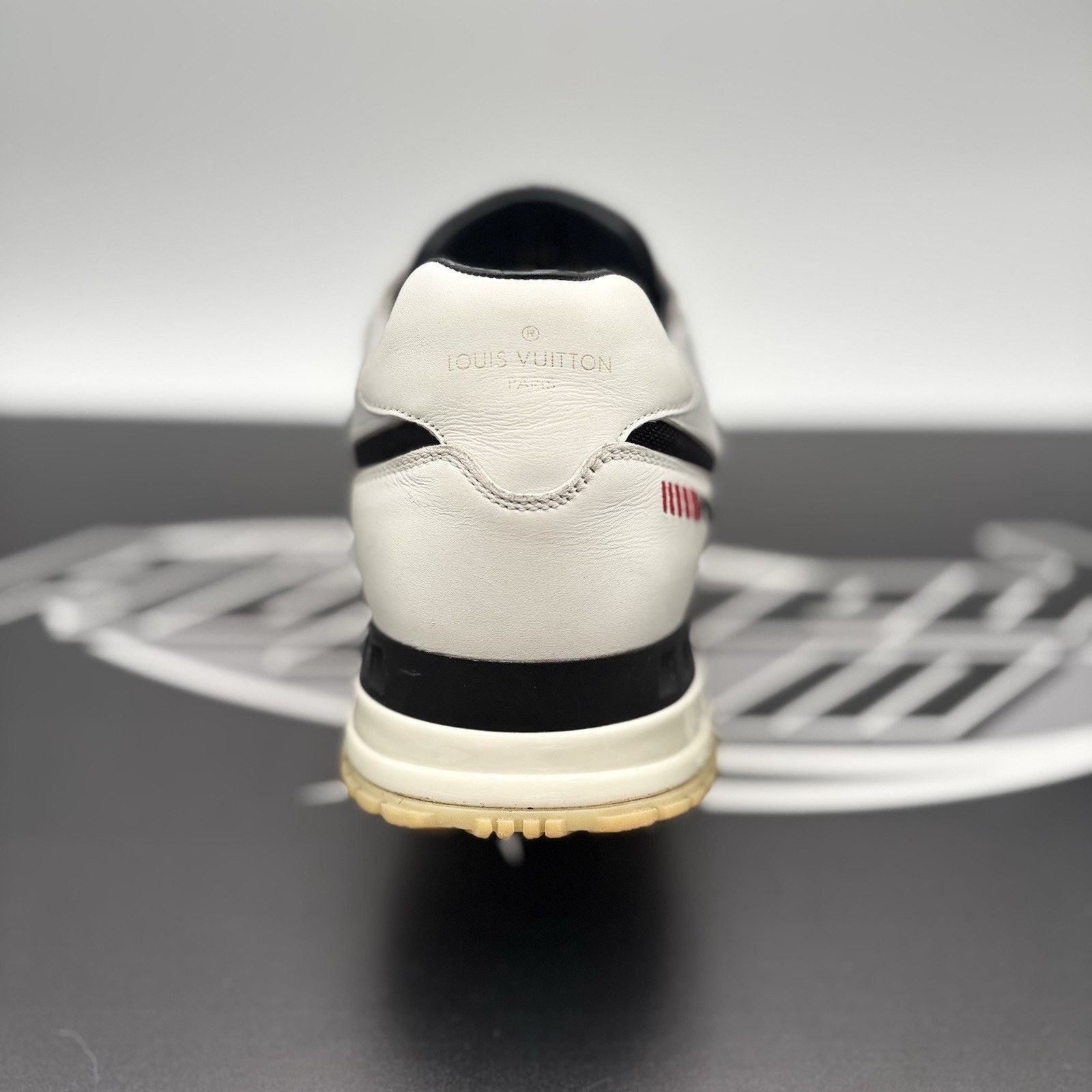 Louis Vuitton Louis Vuitton Runaway ' Red Black White ' | GOOD CONDITION! Size US 10 / EU 43 - 3 Thumbnail