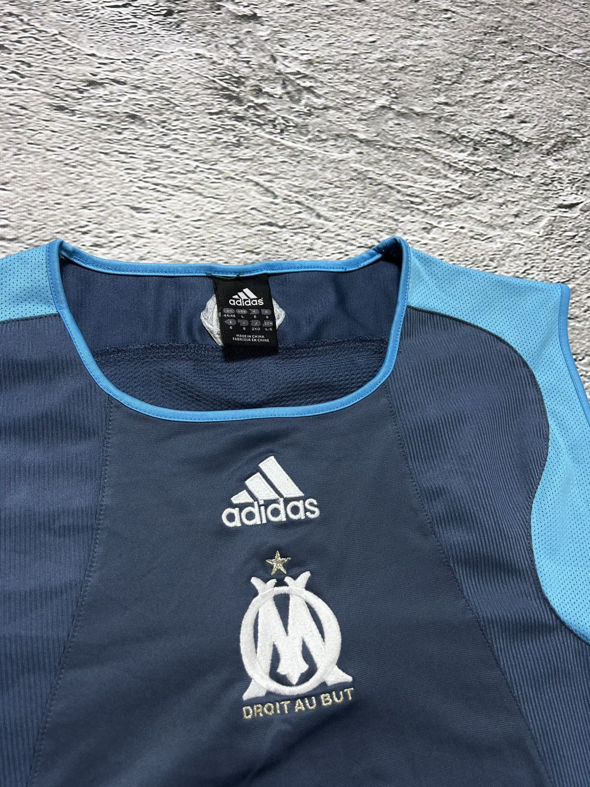 Adidas × Vintage Olympique Marseille Adidas Jersey Vintage tank top 2004 2005 Size US L / EU 52-54 / 3 - 2 Thumbnail