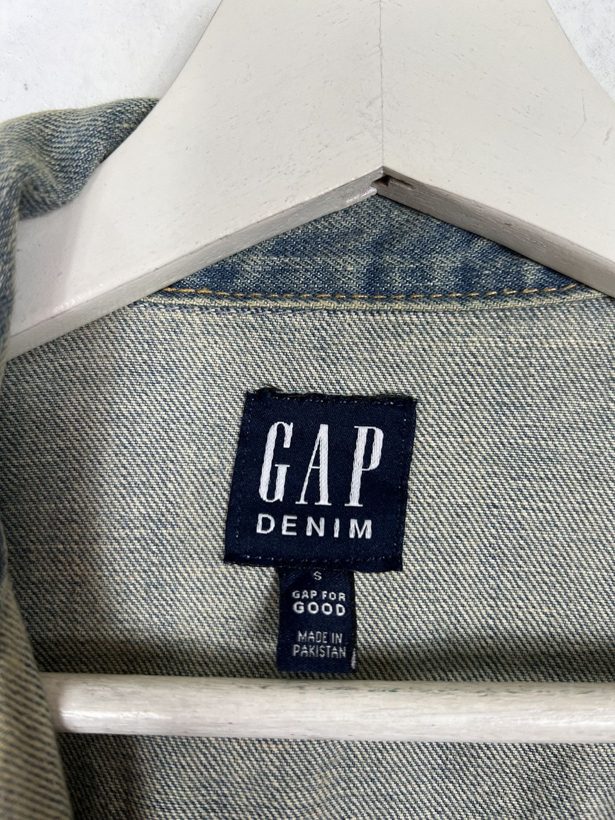 Gap × Vintage 🔥 VINTAGE GAP TRUCKER DENIM JACKET Size US S / EU 44-46 / 1 - 14 Thumbnail
