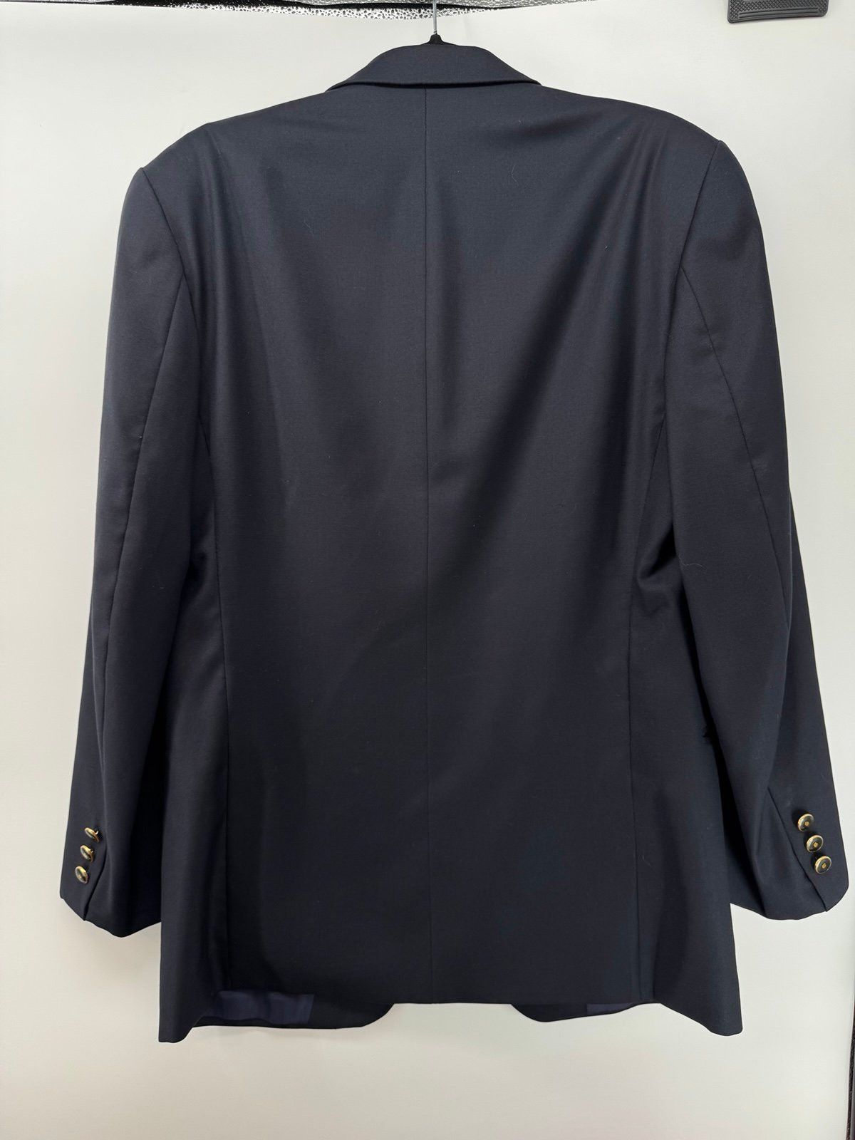 Other Dino Salvatore Roma Lanificio 100% Wool Blue Navy Blazer Sp Size 38R - 7 Thumbnail