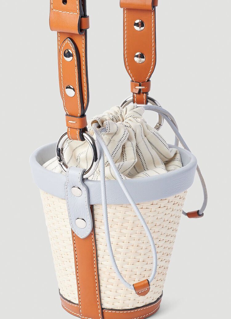 Maison Margiela Margiela rattan bucket crossbody bag Size ONE SIZE - 2 Thumbnail