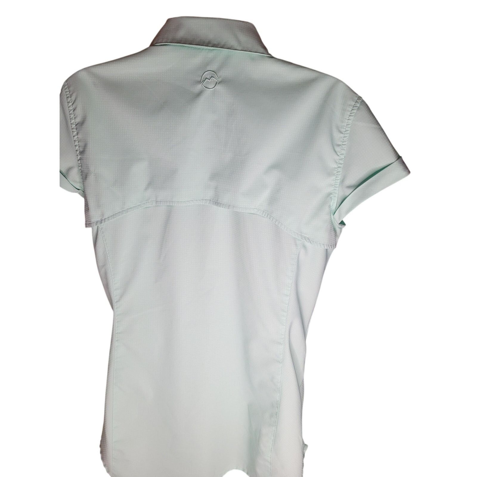 Other Magellan Women Fish Gear Shirt Blue Button up Sz M Size M / US 6-8 / IT 42-44 - 2 Thumbnail