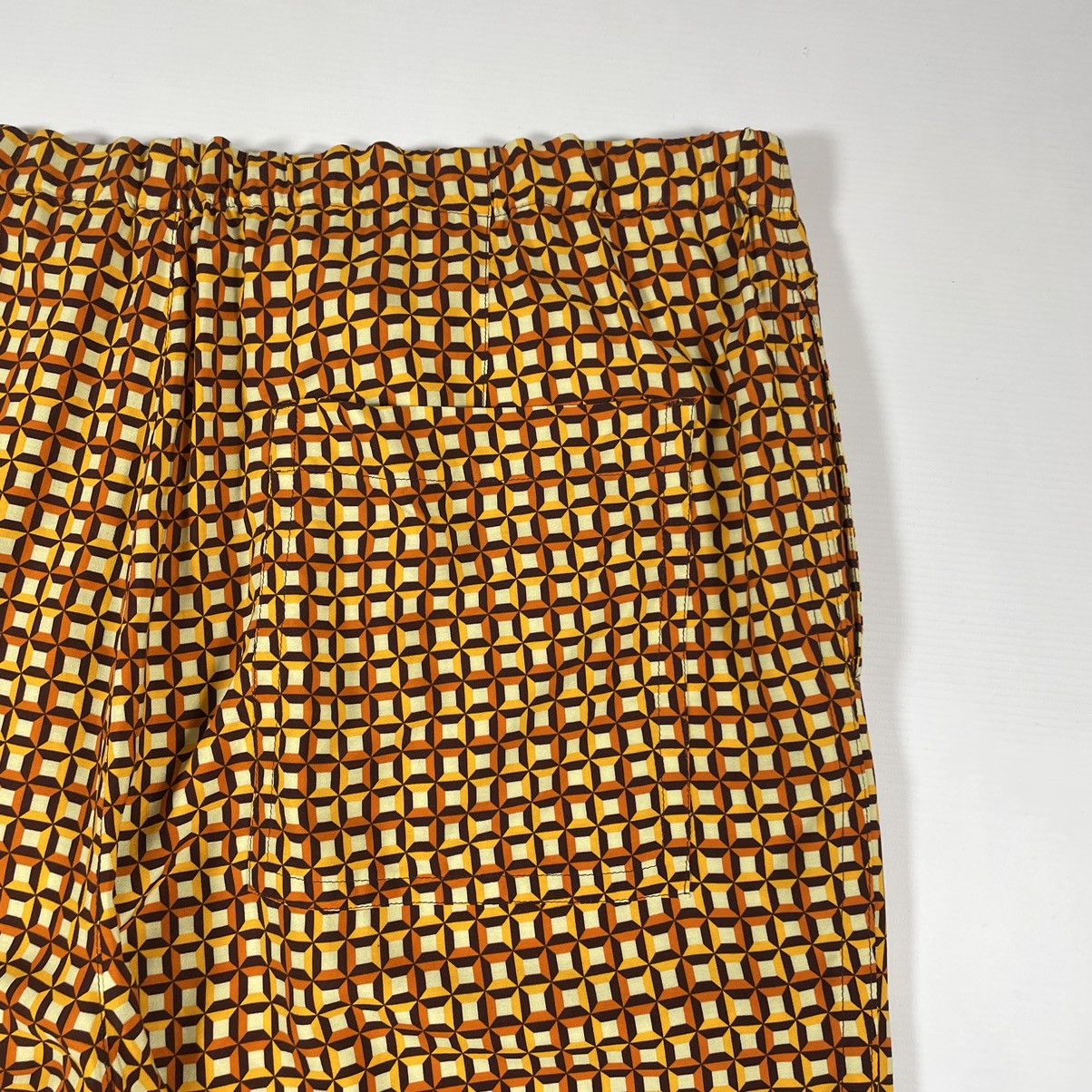 Dries Van Noten 70s Print Wide Leg Utility Trousers Size US 36 / EU 52 - 14 Thumbnail