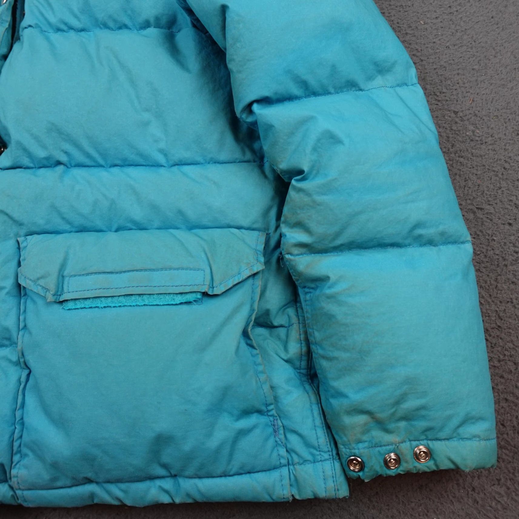 The North Face VINTAGE The North Face Windy Pass Jacket Womens Medium Blue Down Puffer Hooded USA 90s Size M / US 6-8 / IT 42-44 - 2 Thumbnail