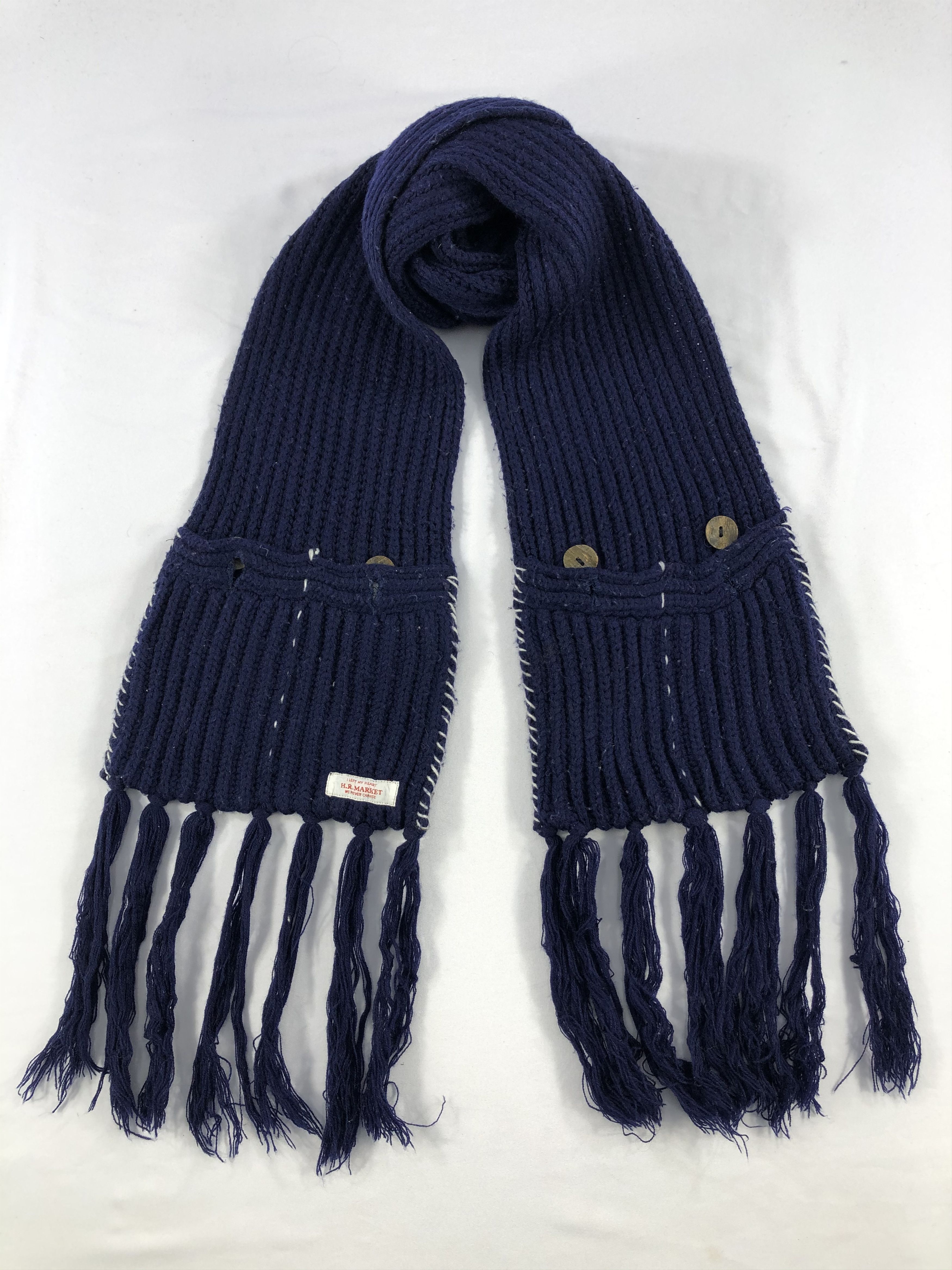 HOLLYWOOD RANCH MARKET Vintage H.R. Market Scarf/Muffler/Neckwear MF1769 Size ONE SIZE - 1 Thumbnail