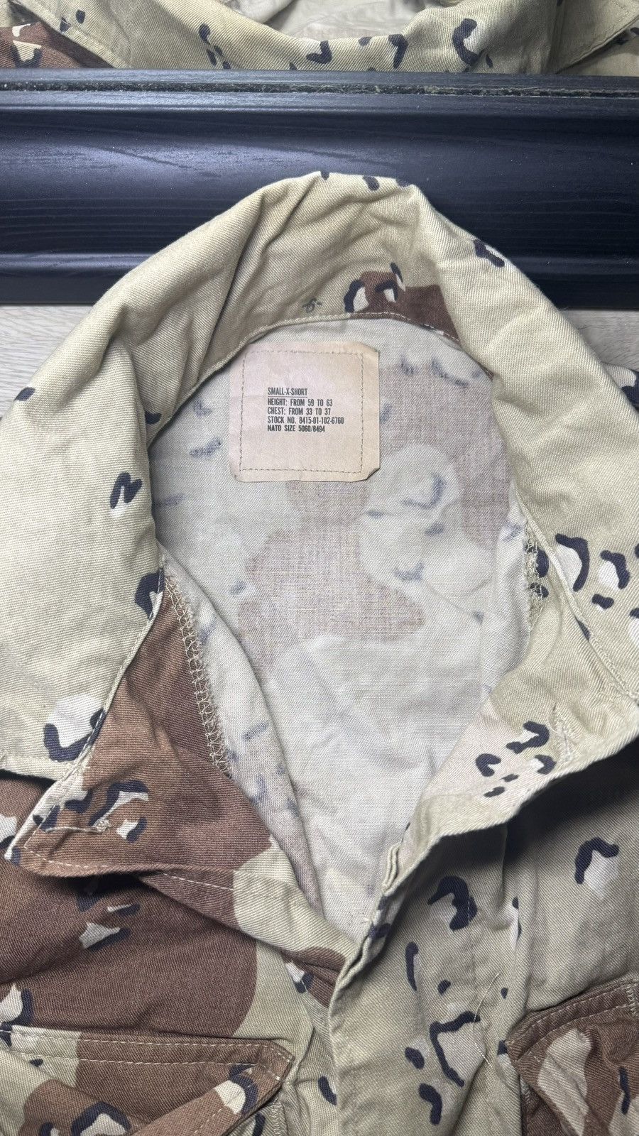 Other Vintage U.S. Army Military Desert Battle DressUniform Jacket Size US S / EU 44-46 / 1 - 4 Thumbnail