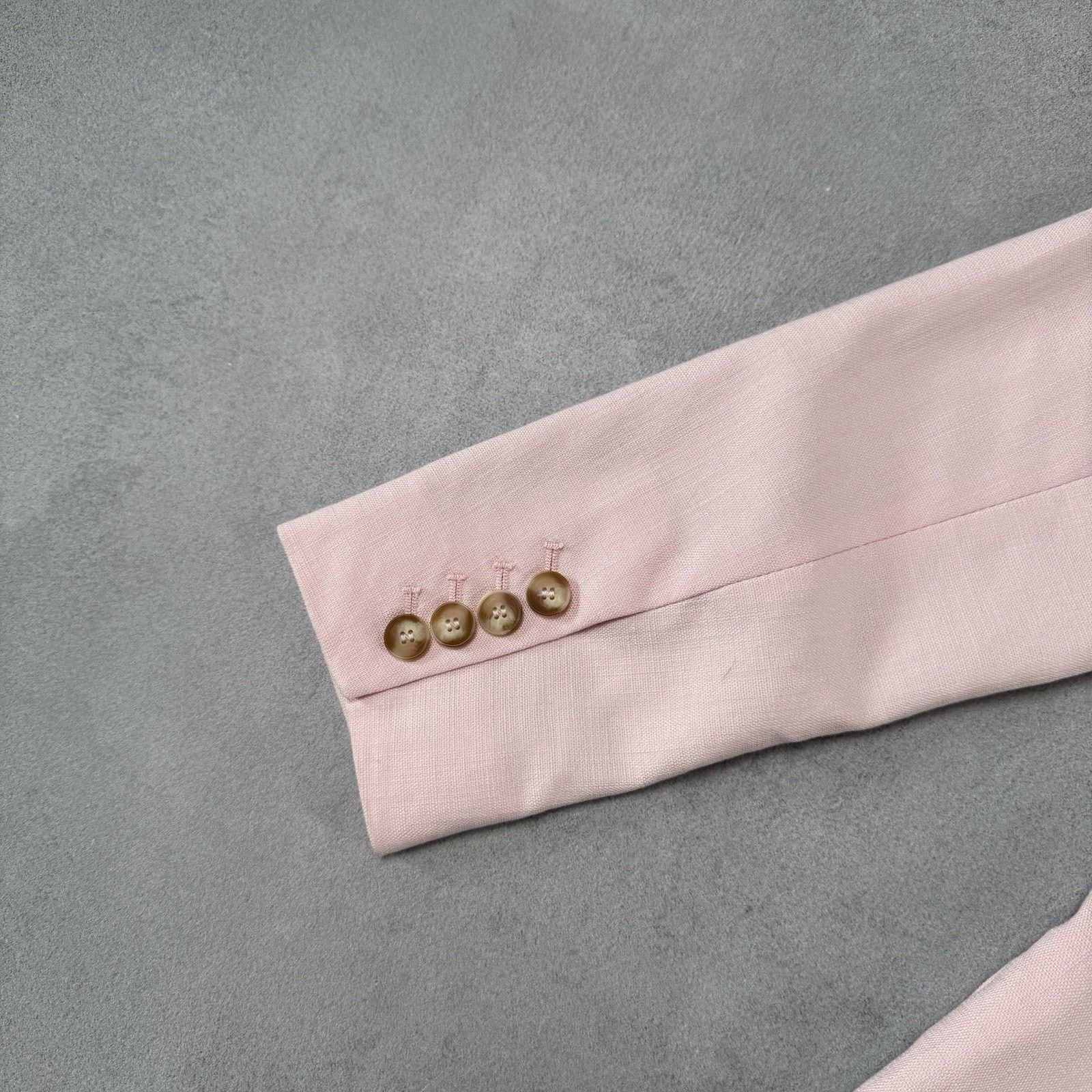 Sezane Sezane Paris Pink Double-Breasted Blazer Jacket Women's Size XS / US 0-2 / IT 36-38 - 16 Thumbnail