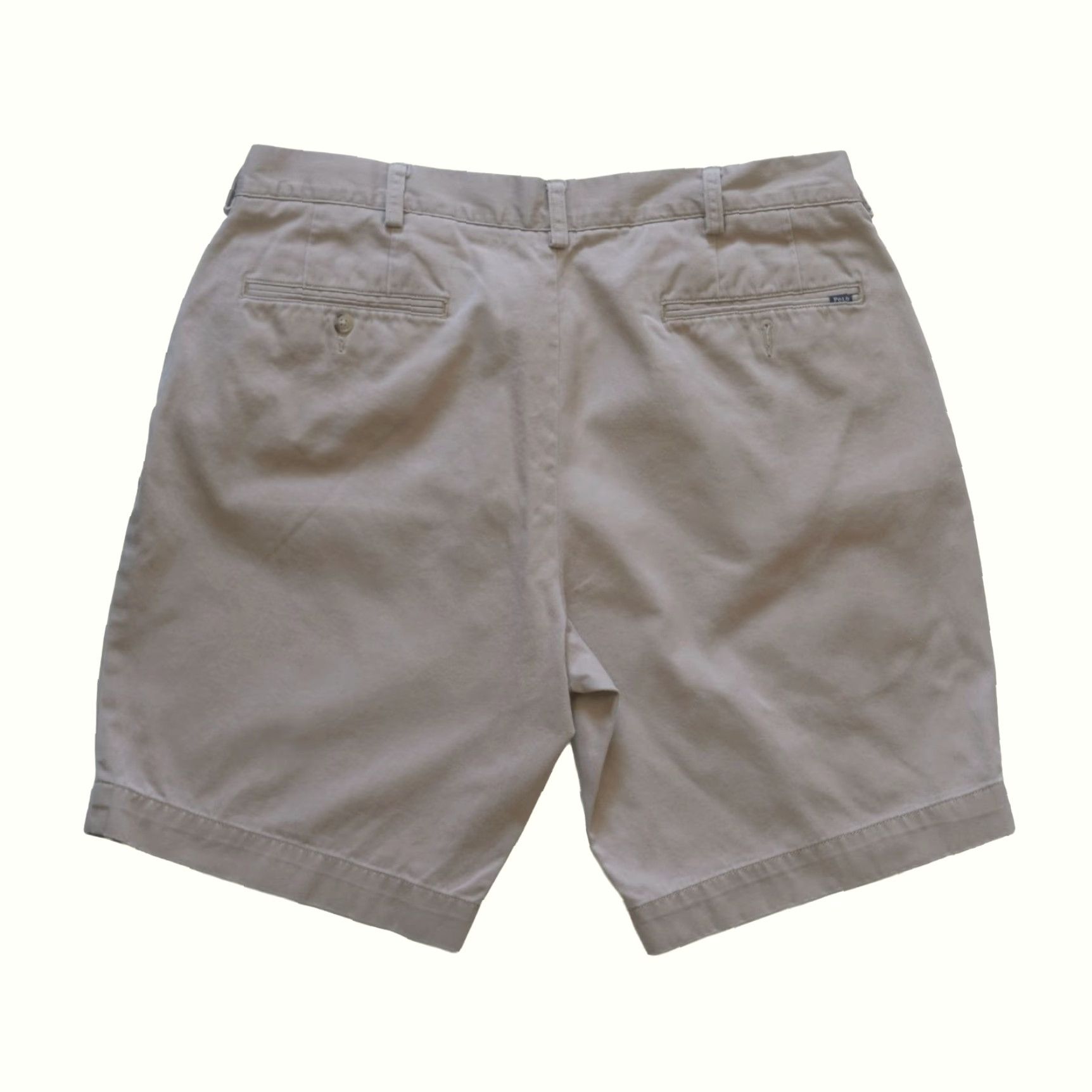 Polo Ralph Lauren VINTAGE Polo Ralph Lauren POLO 90s Y2K CLASSIC FIT KHAKI COTTON CHINO 9" SHORTS MEN SZ 36 Size US M / EU 48-50 / 2 - 3 Thumbnail