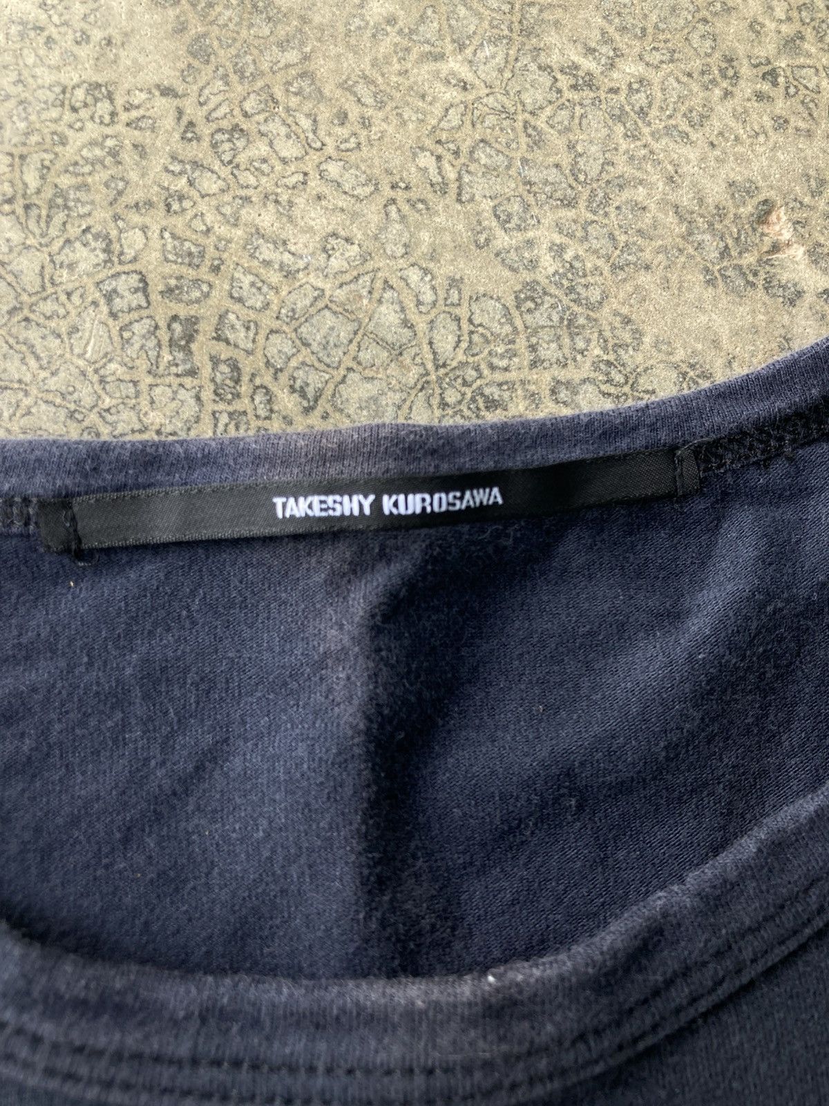 Takeshy Kurosawa Takeshy Kurosawa Italy Embellished Logo Long Sleeve Tee Size US L / EU 52-54 / 3 - 4 Thumbnail