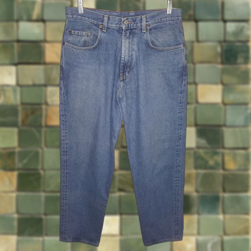 Lucky Brand VINTAGE Lucky Brand Blue Straight Jeans Size 34x32 Mens USA Size US 34 / EU 50 - 1 Thumbnail