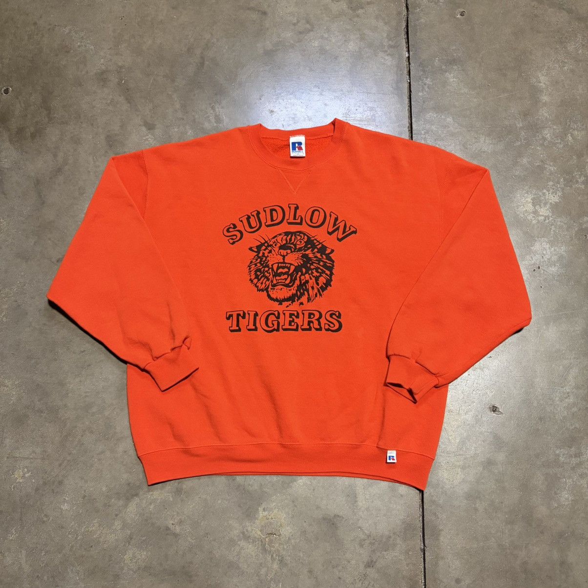 Russell Athletic Vintage 90s Russell Athletic Crewneck Sweatshirt Tigers Size US XL / EU 56 / 4 - 3 Thumbnail