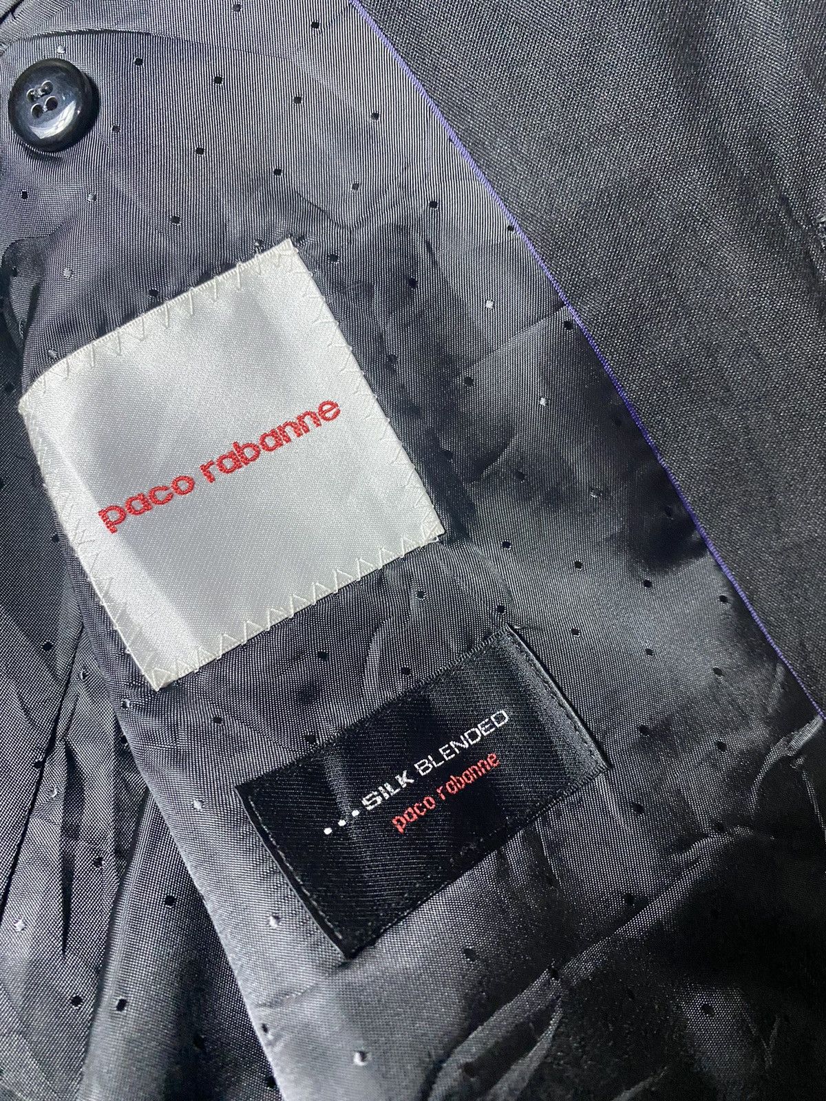 Designer × Japanese Brand × Other Paco Rabanne Blazer Size US L / EU 52-54 / 3 - 4 Thumbnail