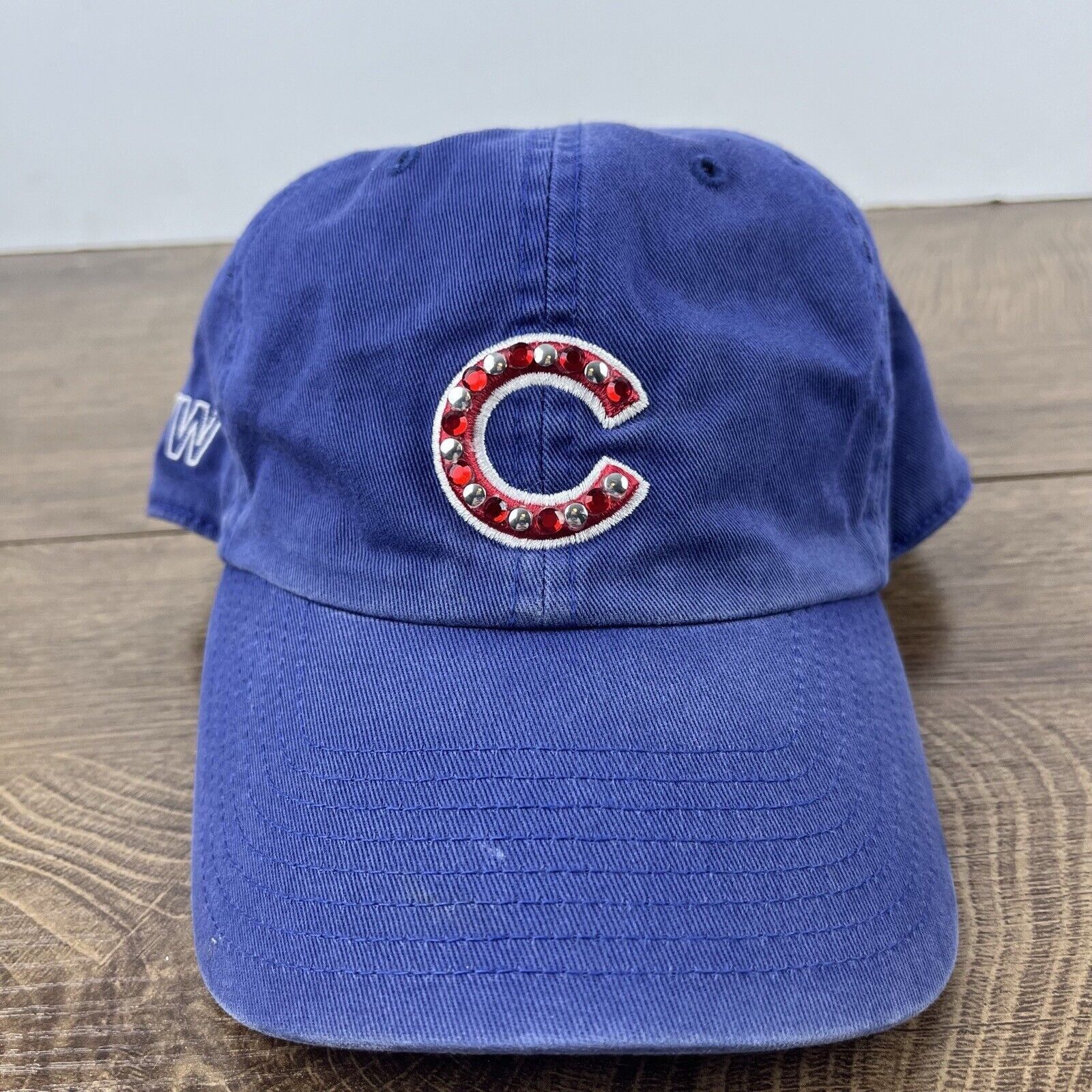 Other Chicago Cubs Hat Twins Enterprises Hat Blue Adjustable Hat B Size ONE SIZE - 5 Thumbnail