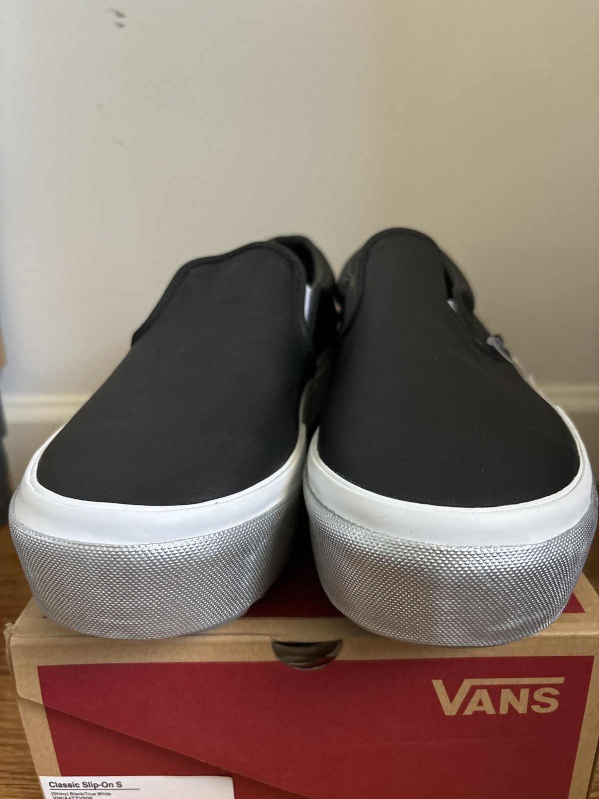 Vans Vans classic slip on - S SILVER *never worn* Size US 10 / IT 40 - 3 Thumbnail