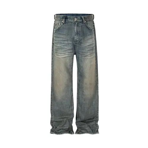 Japanese Brand Chiaki x Kida Washed Dirty Distressed jeans Size US 32 / EU 48 - 6 Thumbnail