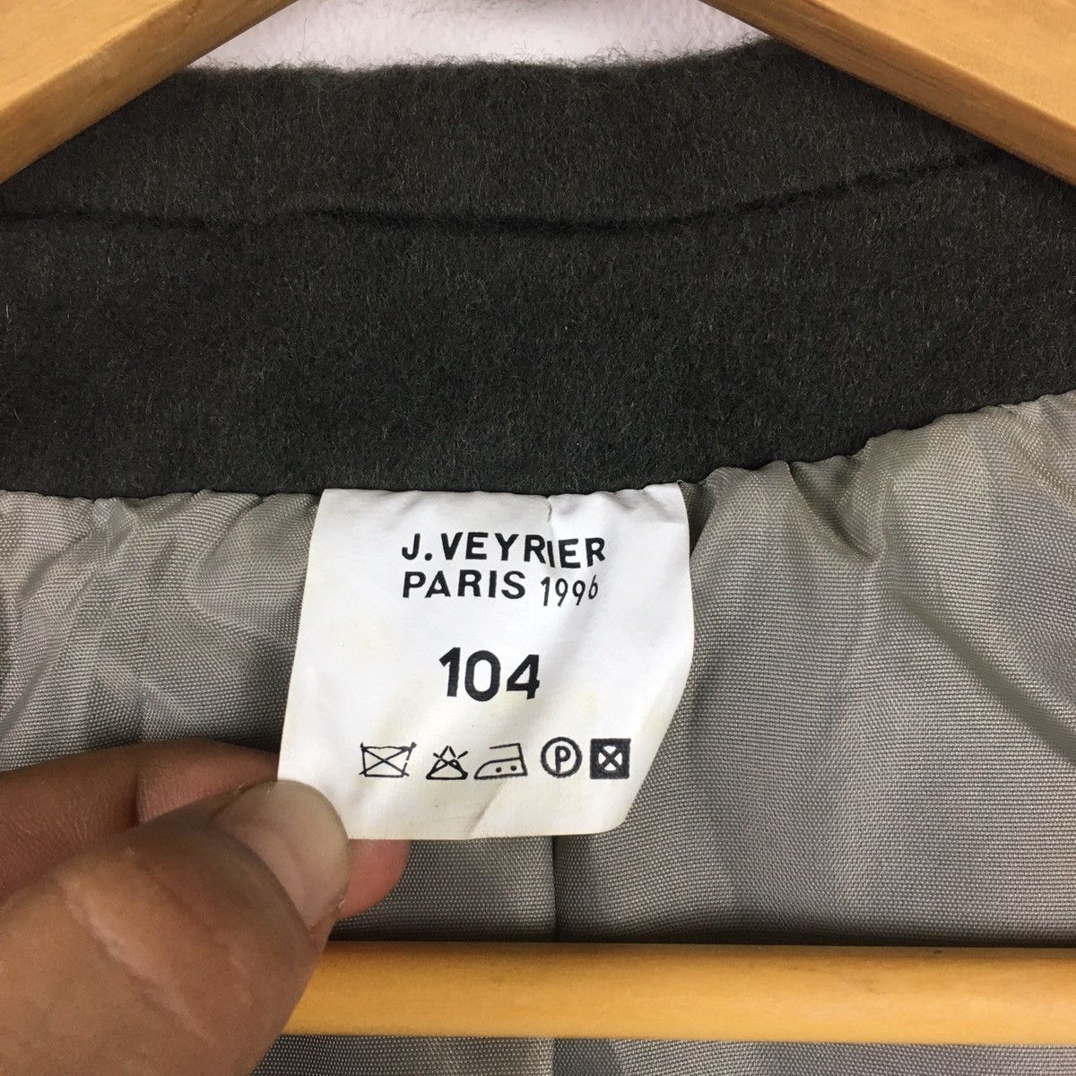 Vintage Vintage 1996 J. Vevrier Paris Long Coat Size US L / EU 52-54 / 3 - 10 Thumbnail