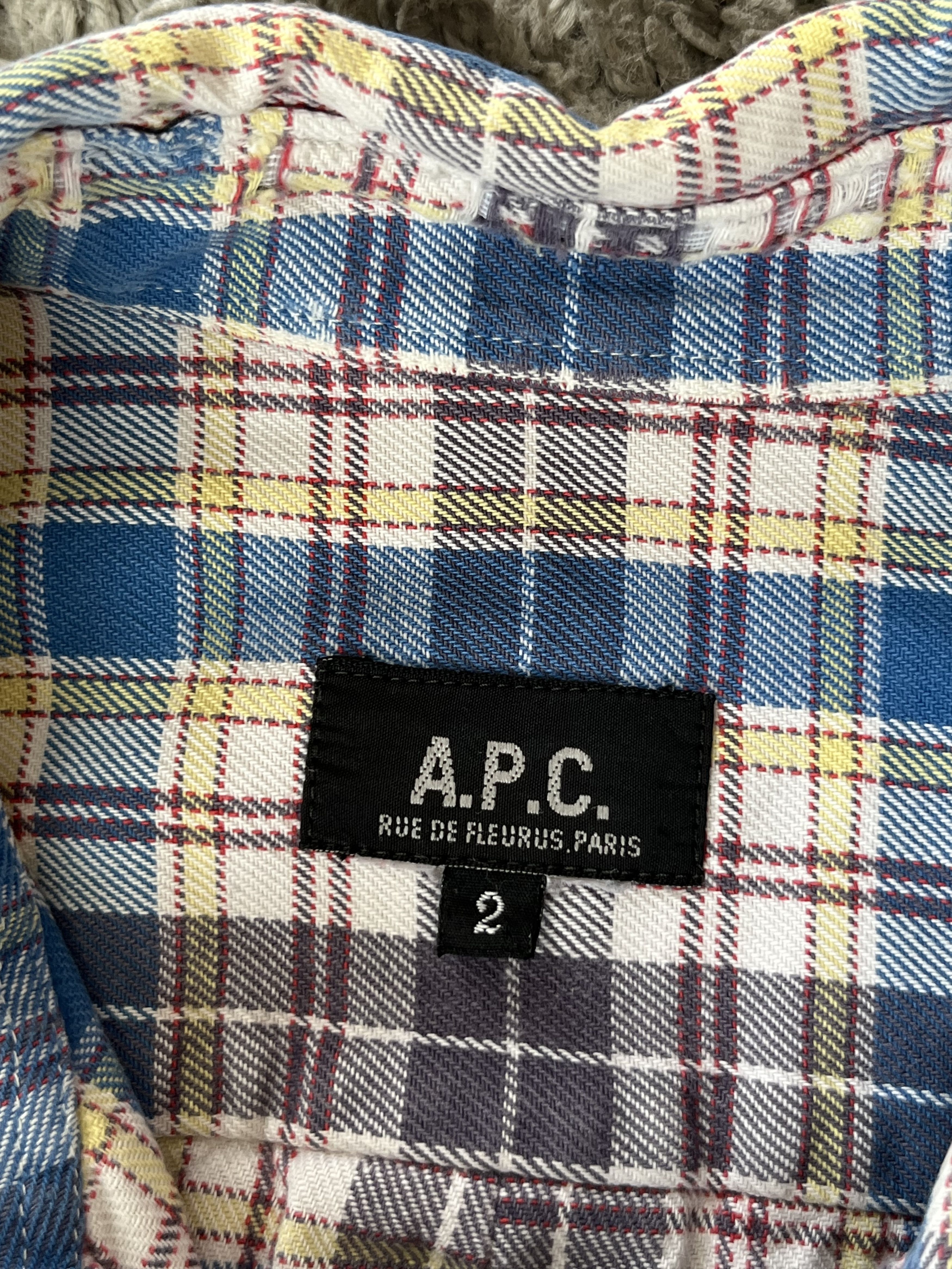 A.P.C. Vintage Shirt Button Up A.P.C. Size US M / EU 48-50 / 2 - 5 Thumbnail