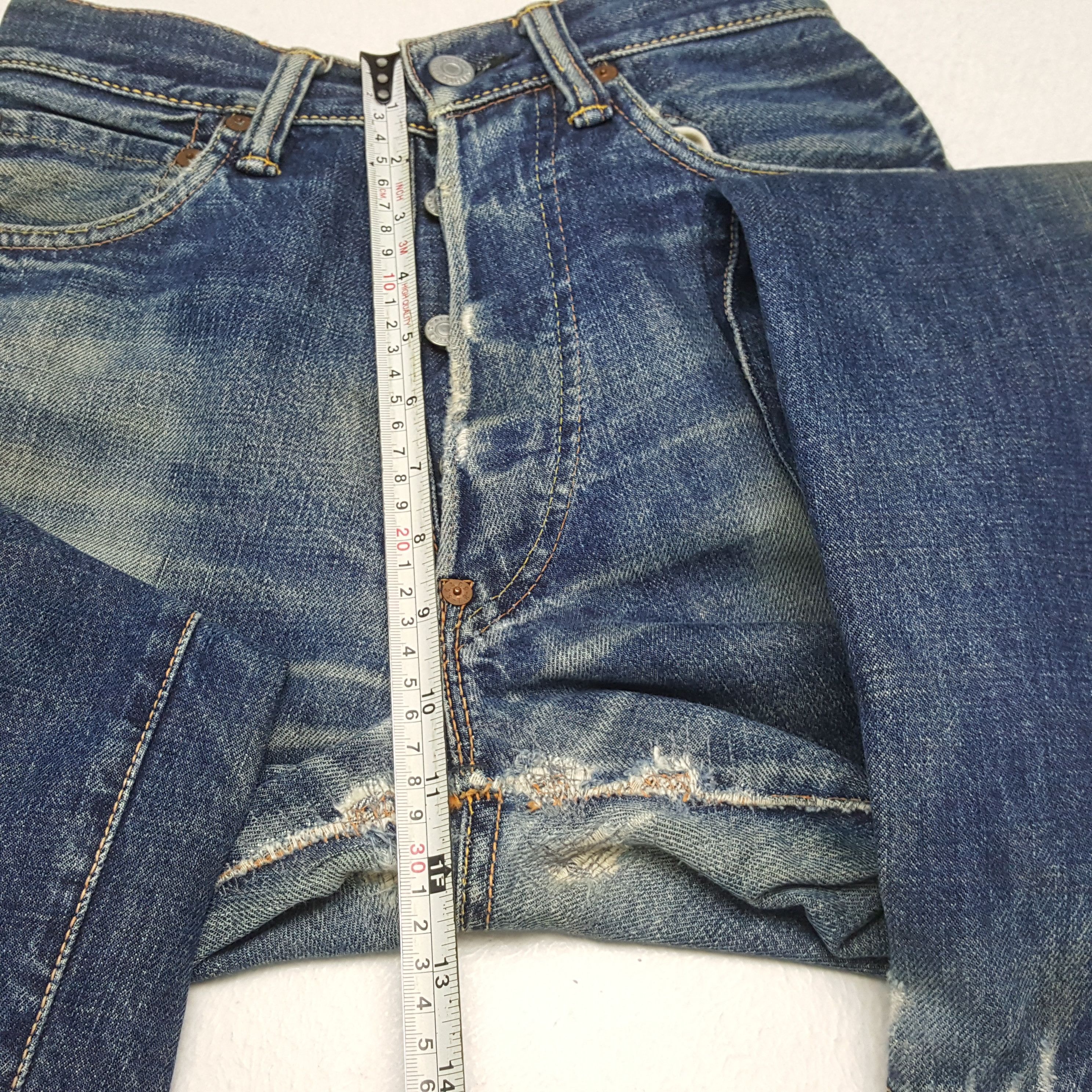 Evisu EVISU Japanese Brand Streetwear Custom Daicock Jeans Size US 26 / EU 42 - 8 Thumbnail