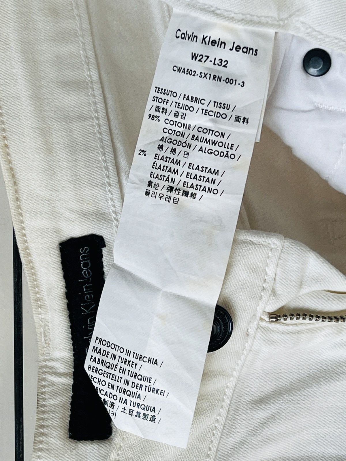 Calvin Klein Calvin Klein Raf Simons Printed Jeans Size US 28 / EU 44 - 7 Thumbnail
